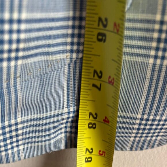 Acquaviva Mens Double Vented Plaid Spot Blazer Gray Size Large - Picture 4 of 16